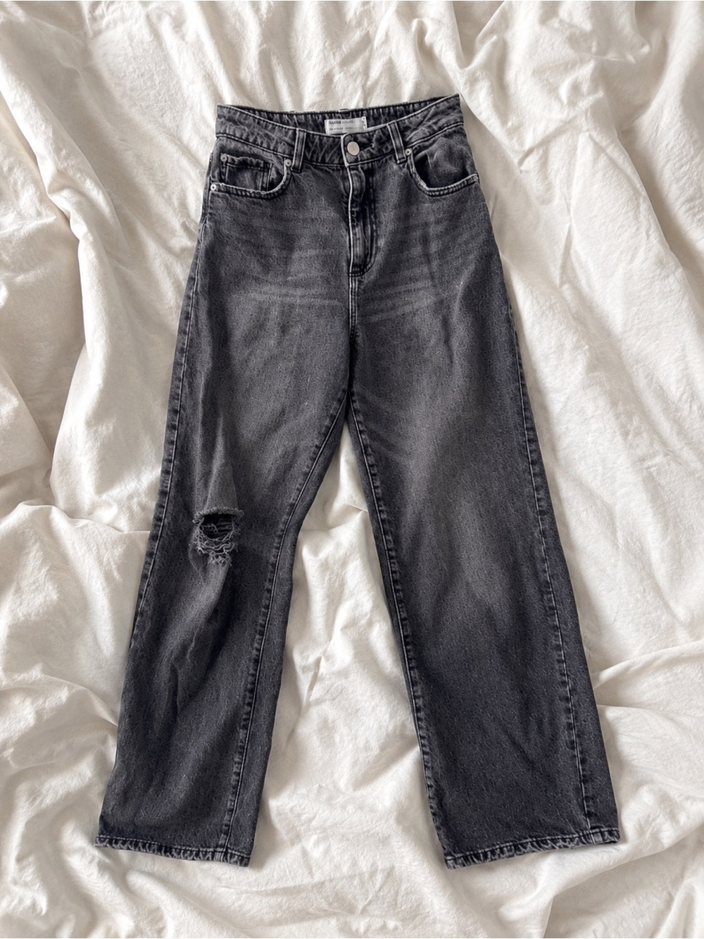 🌼 3/$15 Garage Gray Wide Leg Jeans